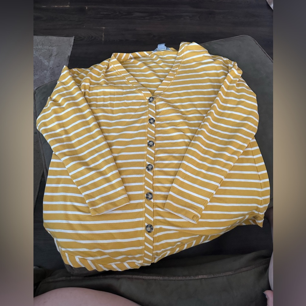 Button up sweater